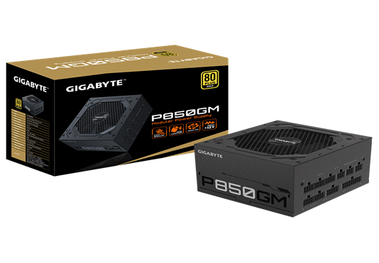 Gigabyte Unveils The P850GM & P750GM 80 PLUS Gold PSUs